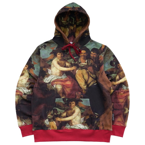 BACCHUS ALL OVER PRINT HOODIE - OC