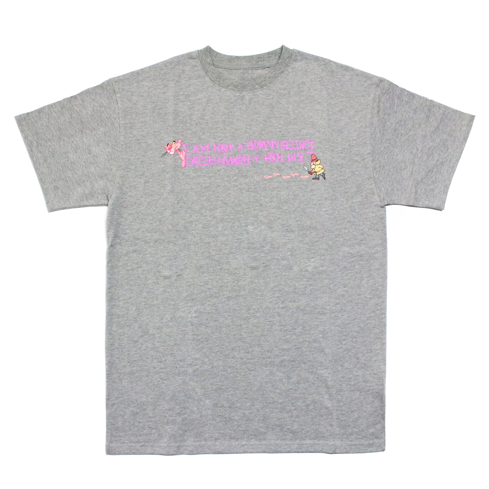 [PPXHB] Pink Panther and Inspector T-Shirt - Gray
