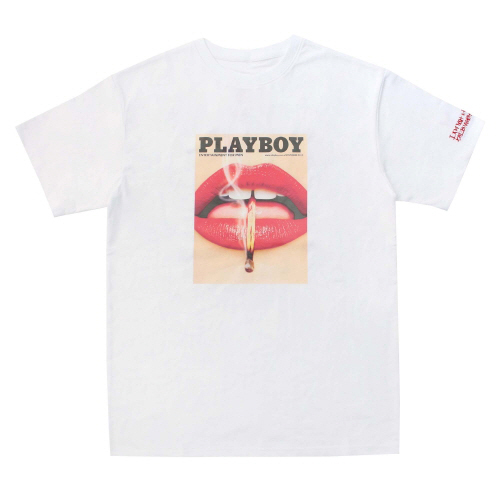 [HBXPB] PLAYBOY Vintage Cover T-Shirts 3 - White