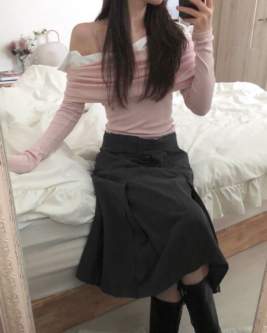 28th Reorder]Lily top (Pink) - Not your rose