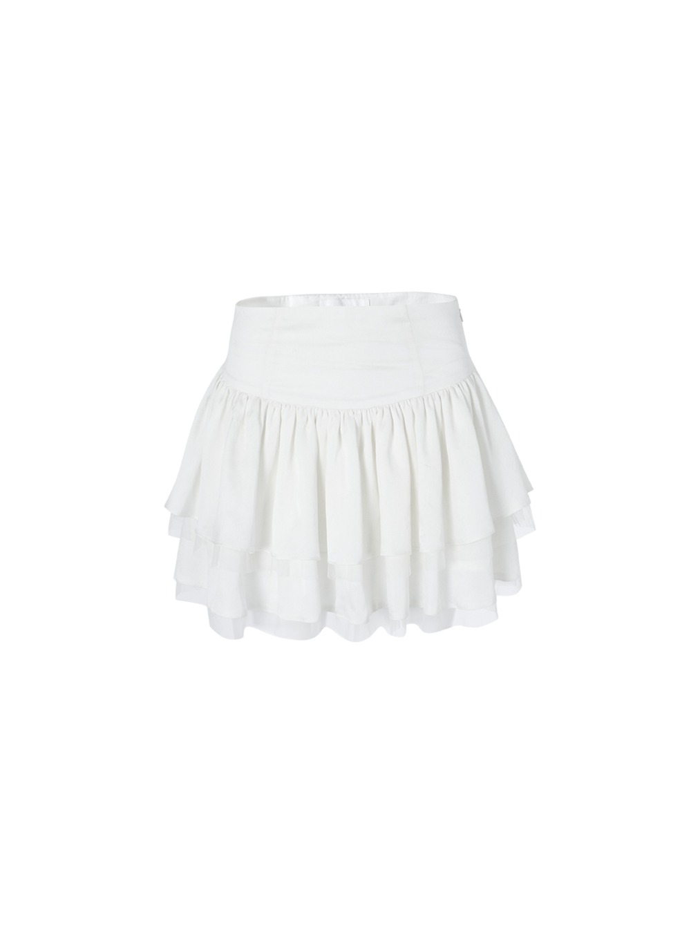 【韓国Not your rose ノットユアローズ】Sasha skirt 24th Reorder]Sasha skirt (Ivory) - Not your rose