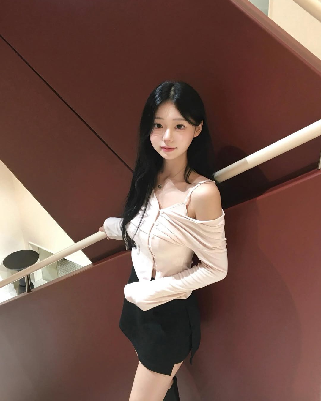 NOT YOUR ROSE ♡ Lin Cardigan Set （Pink） your.yeonRin cardigan set (Pink) - Not your rose