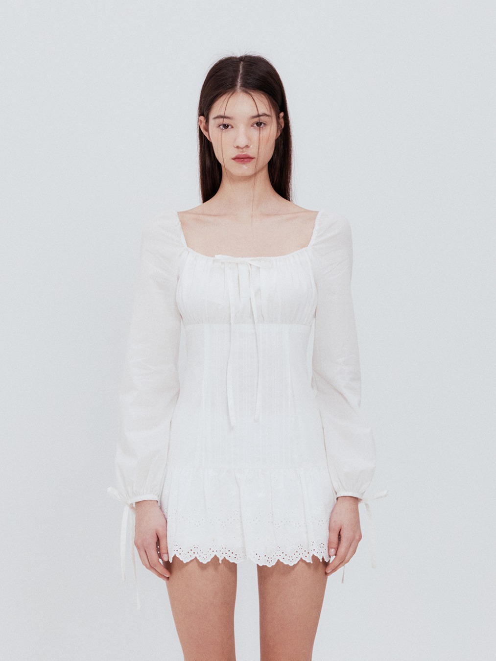 [M size 4/8 예약배송] Riri dress (Ivory)