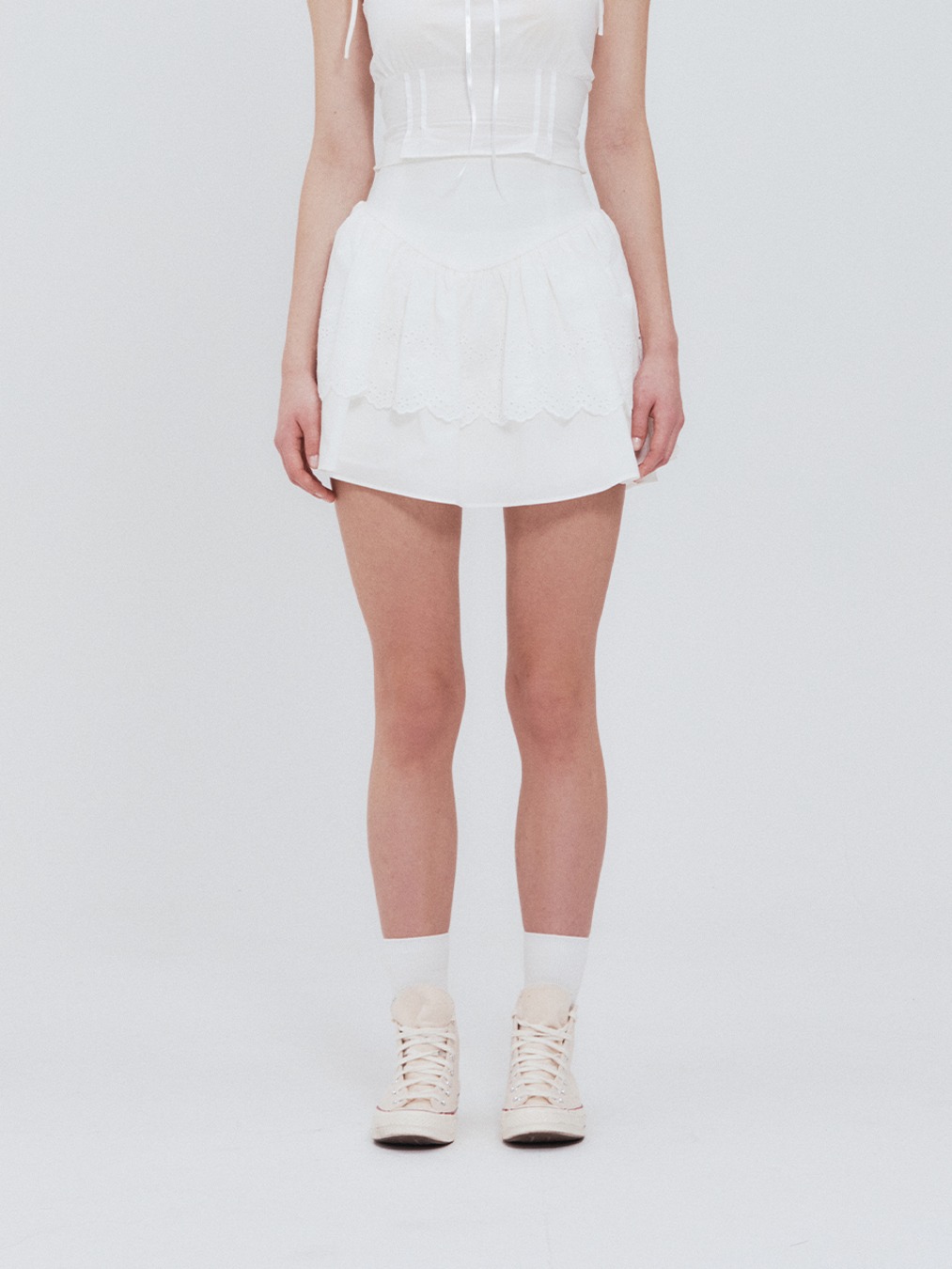 Irene skirt (Ivory)