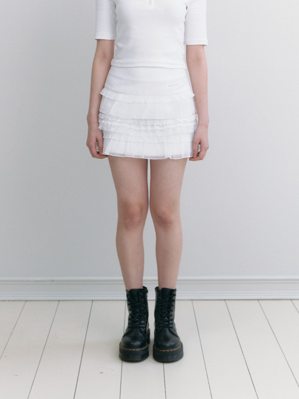 サマーセール30％OFF！】Not Your Rose Rei skirt White ノット