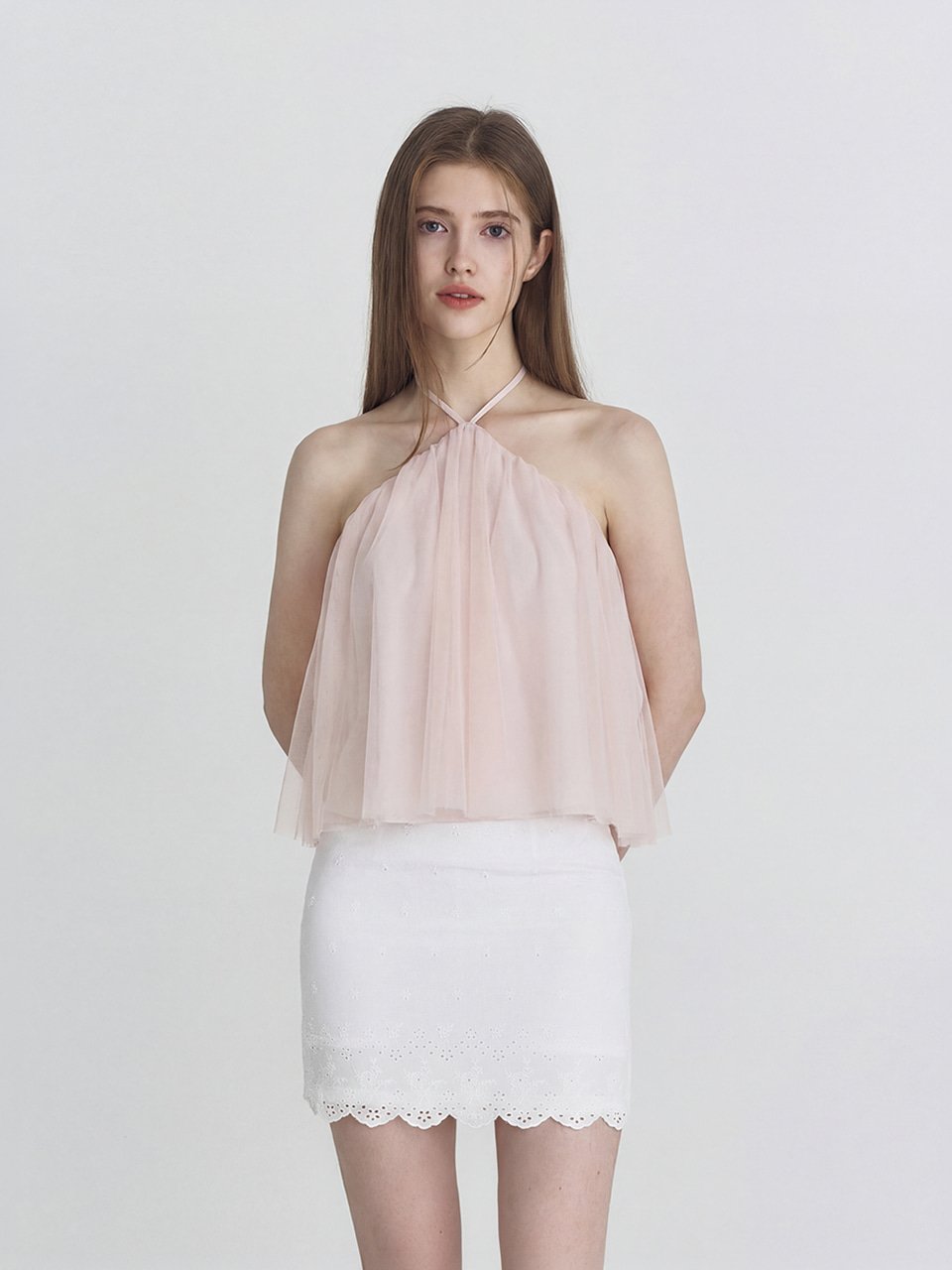 belina lace mini dress with bubble from akira AKIRA Hard To Please Bubble Mini Dress main image 1