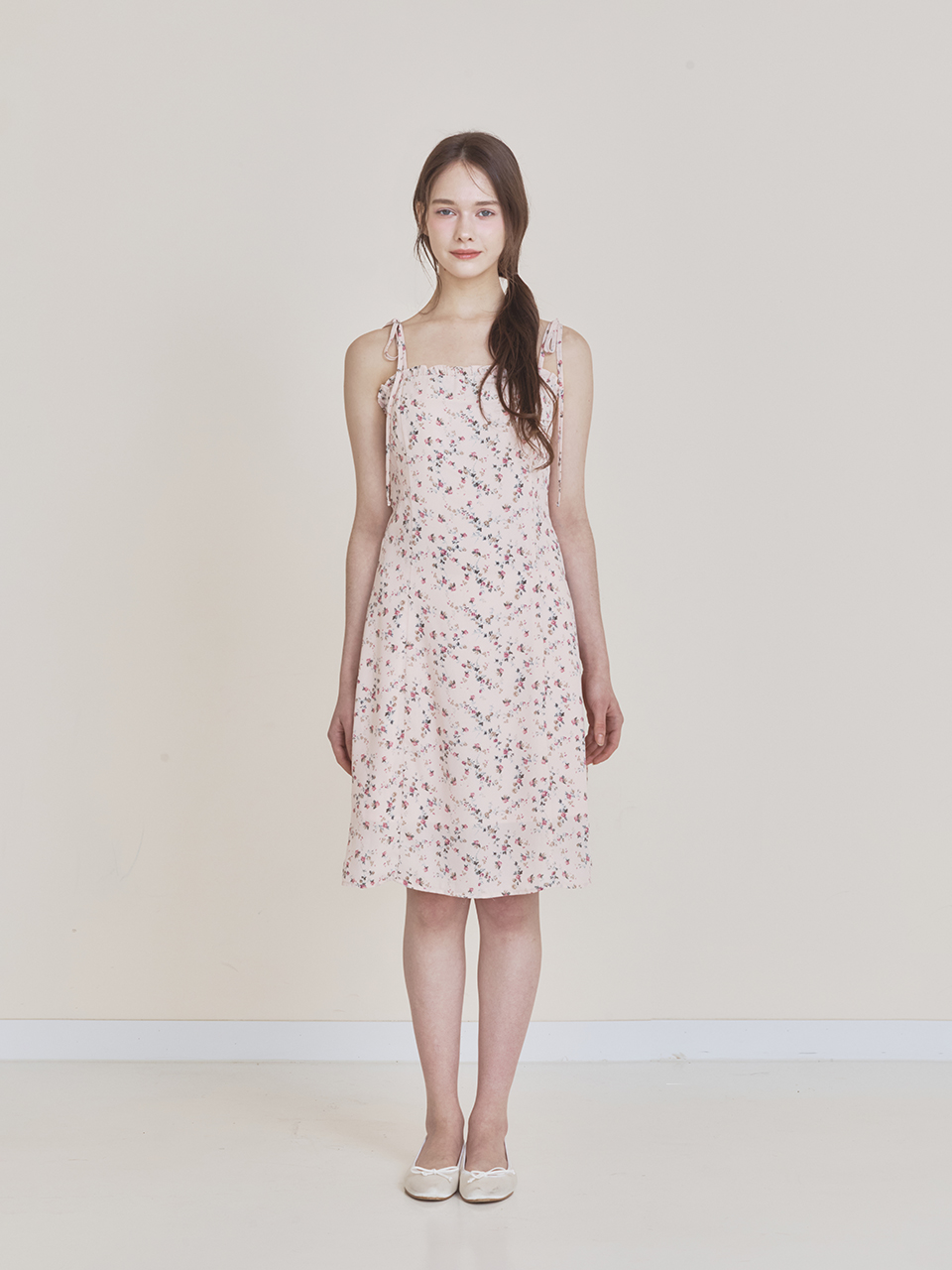 ◇Not your rose◇ Frill mini dress (pink) 4th Reorder]Frill midi dress (Pink) - Not your rose