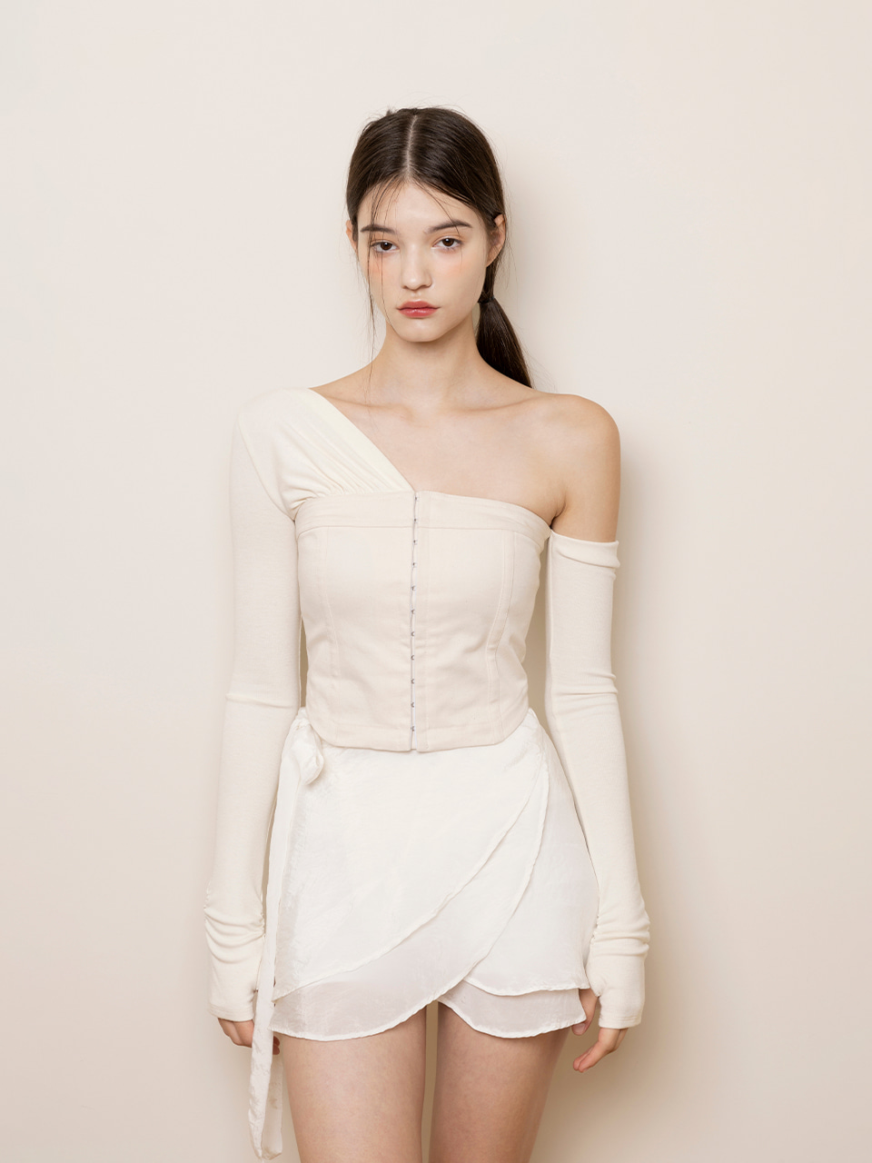 トップス Not your rose Monica top Beige Monica top (Beige) - Not your rose