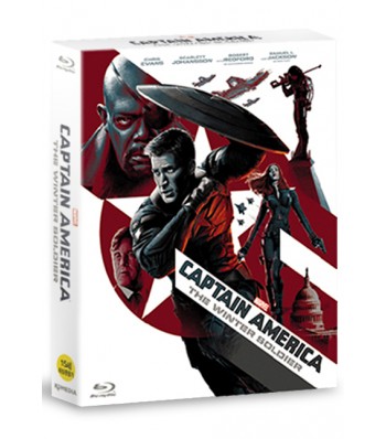 キャプテン・アメリカ ウィンター・ソルジャー スチールブック CAPTAIN AMERICA the winter soldier Steelbook Captain America Winter Soldier 4K/Blu-Ray Steelbook Mondo