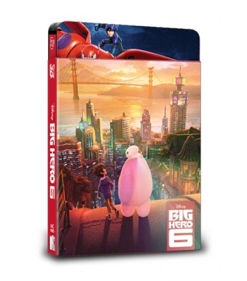 BIG HERO 6 STEELBOOK (2D+3D) LENTICULAR SLIP (LIMITED 600 COPIES) NC#5