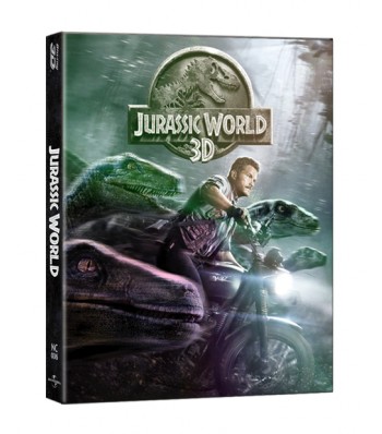 JURASSIC WORLD (2D+3D) STEEL BOOK LENTICULAR SLIP (LIMITED 600 COPIES) NC#6