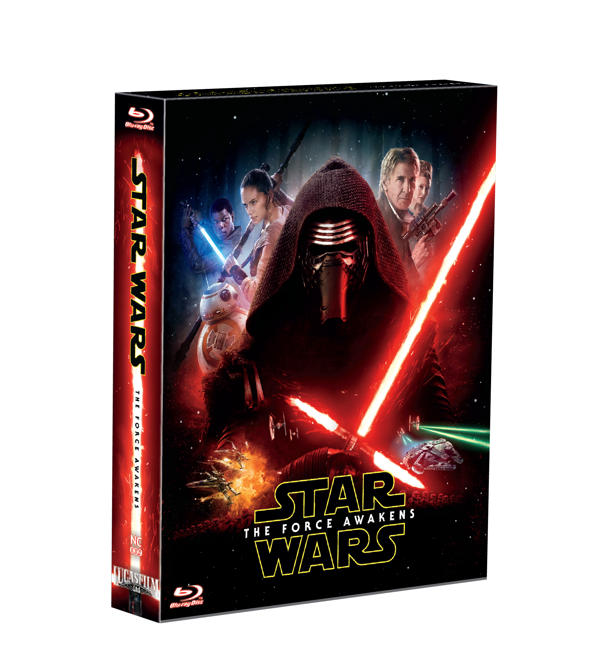 STAR WARS: EPISODE VII - THE FORCE AWAKENS STEELBOOK FULL SLIP-A(LIMITED 200 COPIES) NC#9