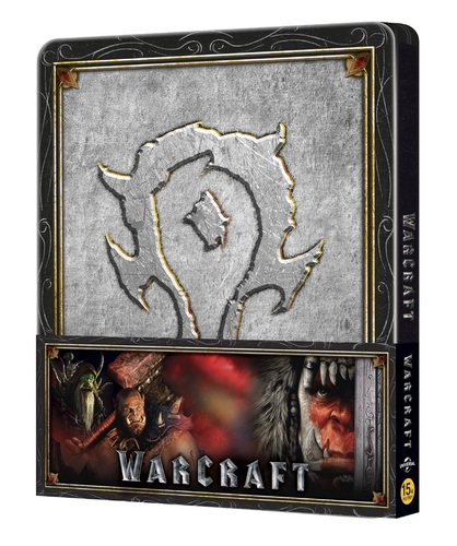 BLU-RAY / WARCRAFT : THE BEGINNING 2D+3D STEELBOOK LE (HORDE PAPER BAND VER.)