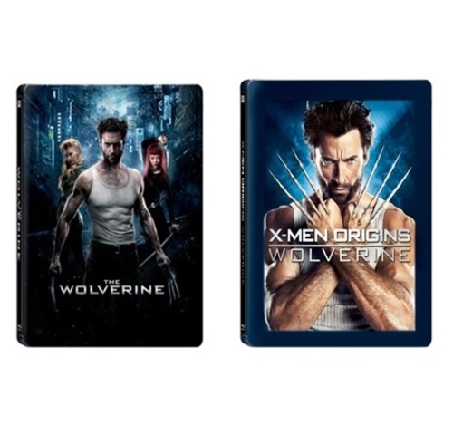 BLU-RAY / THE WOLVERINE + WOLVERINE THE ORIGINAL MAGNETIC STEELBOOK LE