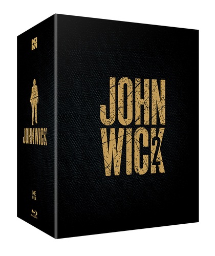 JOHN WICK 2 STEELBOOK ONE-CLICK BOX SET 500 NUMBERED (NE#13)