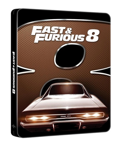 BLU-RAY / FAST AND FURIOUS 8 LINE LOOK STEELBOOK LE