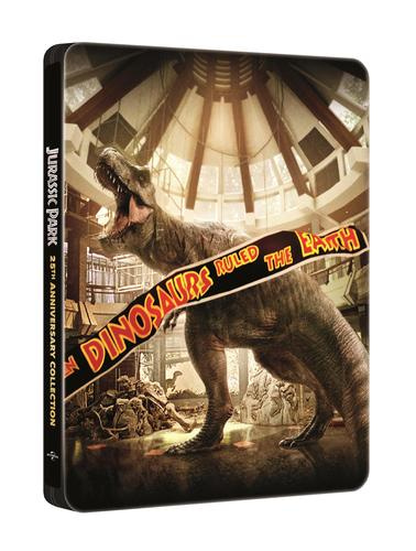 BLU-RAY / JURASSIC PARK COLLECTION 25TH ANNIVERSARY STEELBOOK LE (4 DISC)