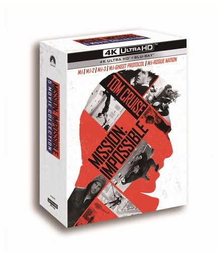 BLU-RAY / MISSION IMPOSSIBLE 5 MOVIE BD+4K UHD COLLECTION (10 DISC)