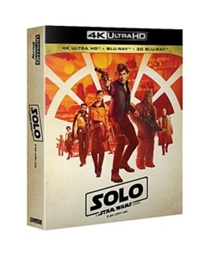 BLU-RAY / SOLO : STAR WARS STORY 4K STEELBOOK LE (2D+3D+4K UHD+BONUS DISC)