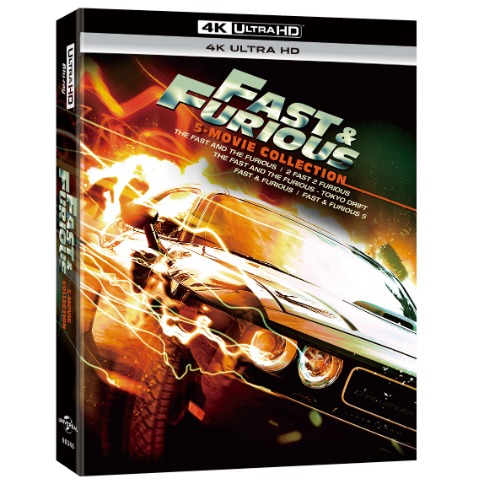 BLU-RAY / FAST AND FURIOUS 5 MOVIE 4K COLLECTION (4K UHD ONLY)
