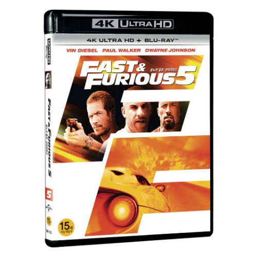 BLU-RAY / FAST AND FURIOUS 5 4K LE (BD + 4K UHD)