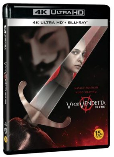 BLU-RAY / V for Vendetta Plain Edition (2disc: 4K UHD + 2D)