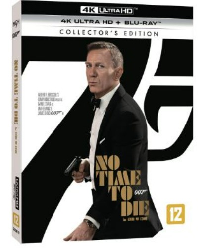 BLU-RAY / 007 No Time To Die: Collector&#039;s Edition(2Disc, 4K UHD+BD steelbook LE)