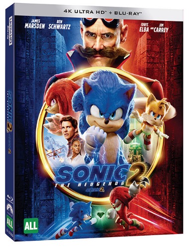 BLU-RAY / Sonic the Hedgehog 2  (2disc: 4K UHD + 2D, slipcase only with the first release)