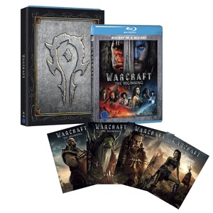 BLU-RAY / WARCRAFT : THE BEGINNING 2D+3D HORDE VER.(O-RING CASE + HORDE CHARACTER CARD 4EA)