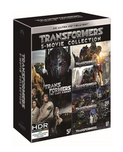 BLU-RAY / TRANSFORMERS 5 MOVIE 2D+4K UHD COLLECTION LE (10 DISC)