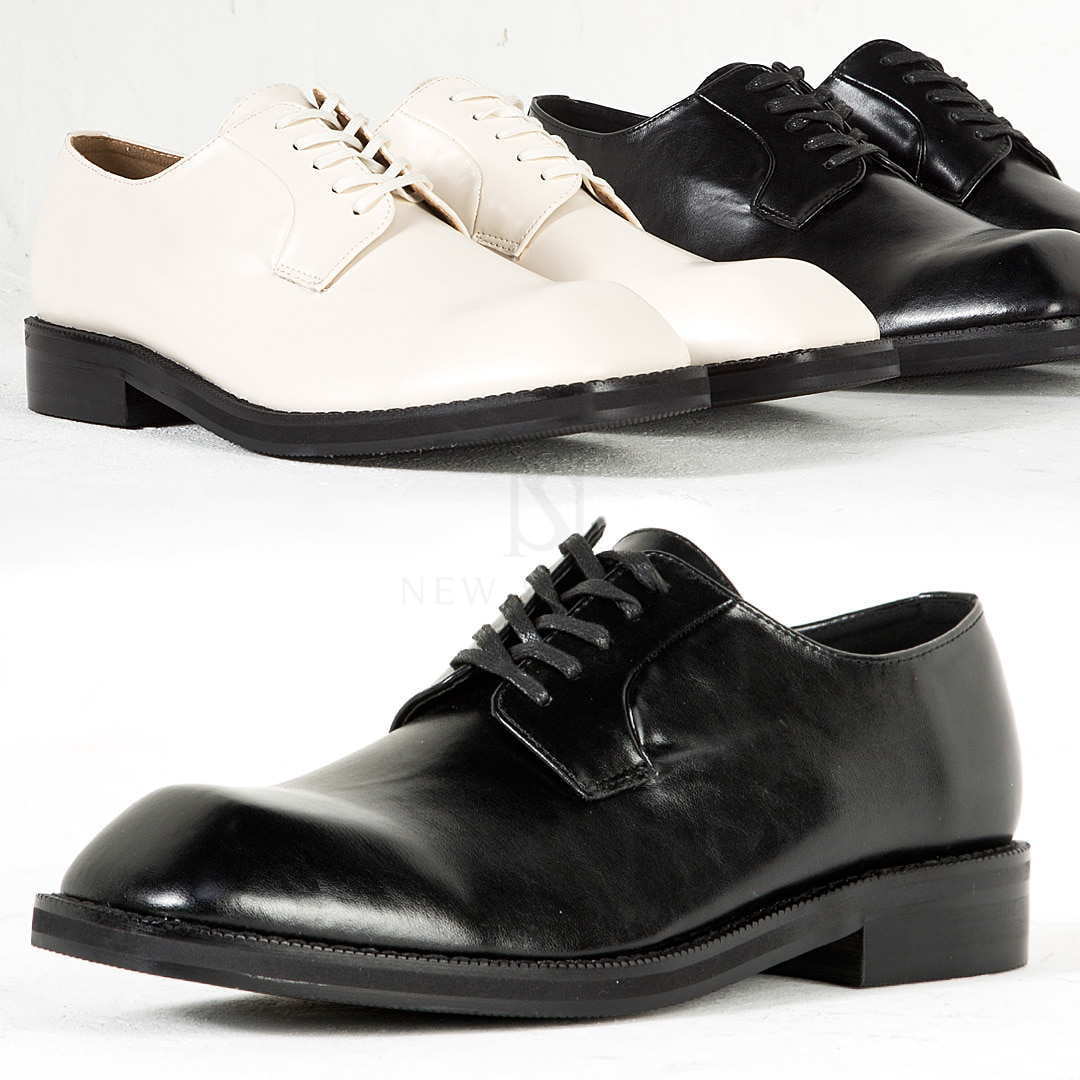 Oxford squared toe shoes