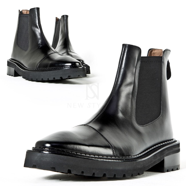 3-way stitch lined chelsea boots