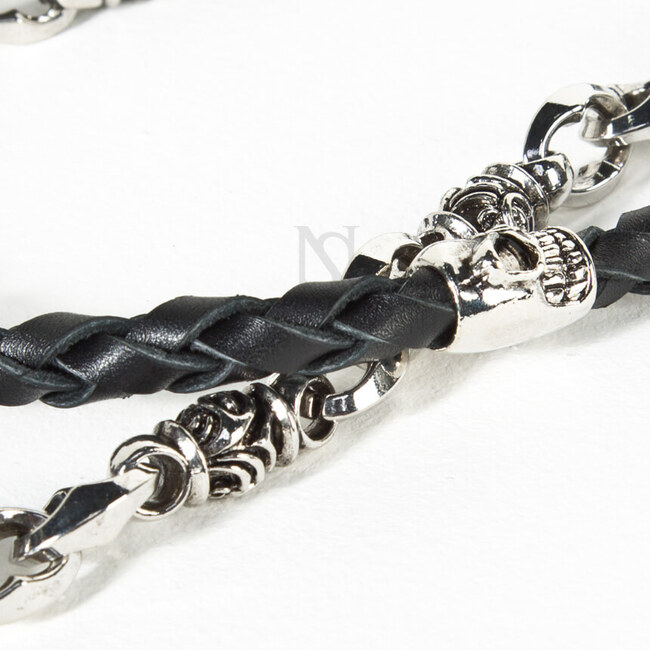 【関税・送料込】Unique multiple strap and charm pants chain Unique multiple strap and charm pants chain