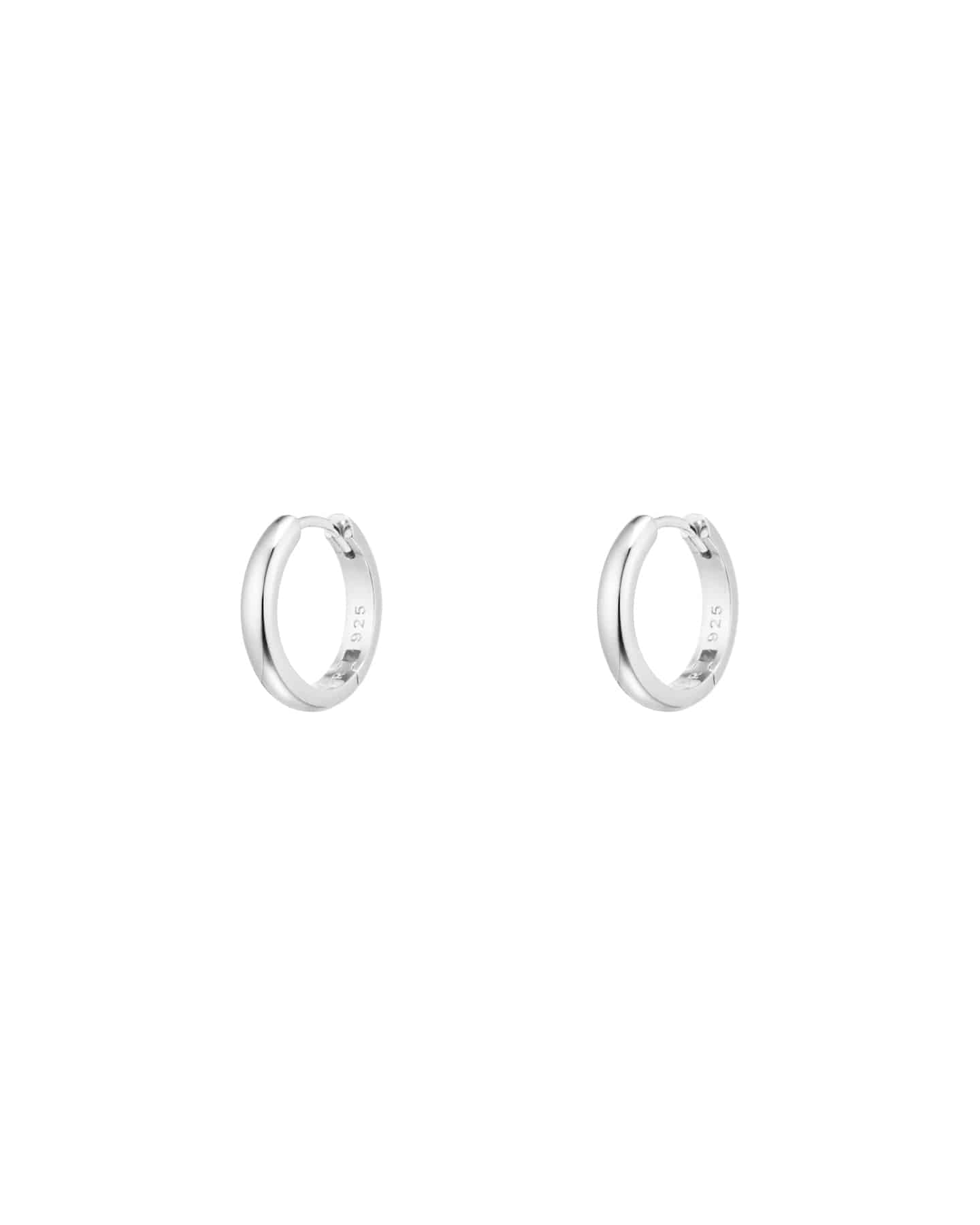 NUMBERING Silver Hoopピアス Earrings - NUMBERING