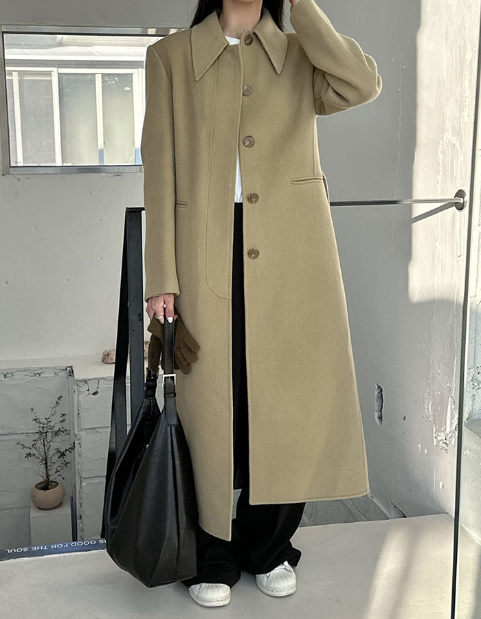 [울90%] Mono handmade coat