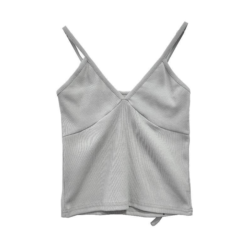 sleeveless grey color image-S1L21