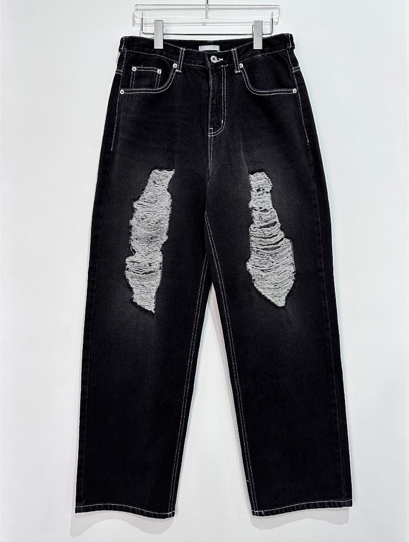 Pants charcoal color image-S1L30