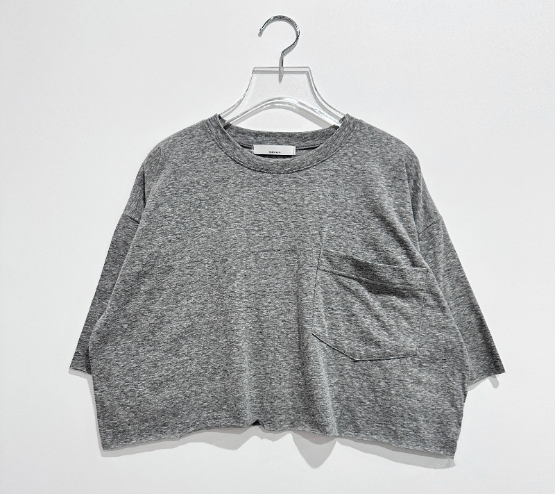long sleeved tee grey color image-S1L25