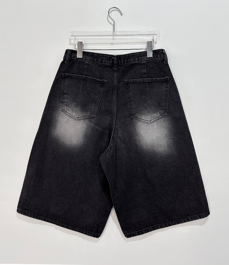 shorts charcoal color image-S1L25