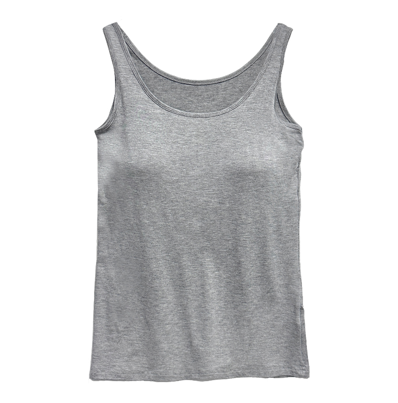 sleeveless grey color image-S1L19