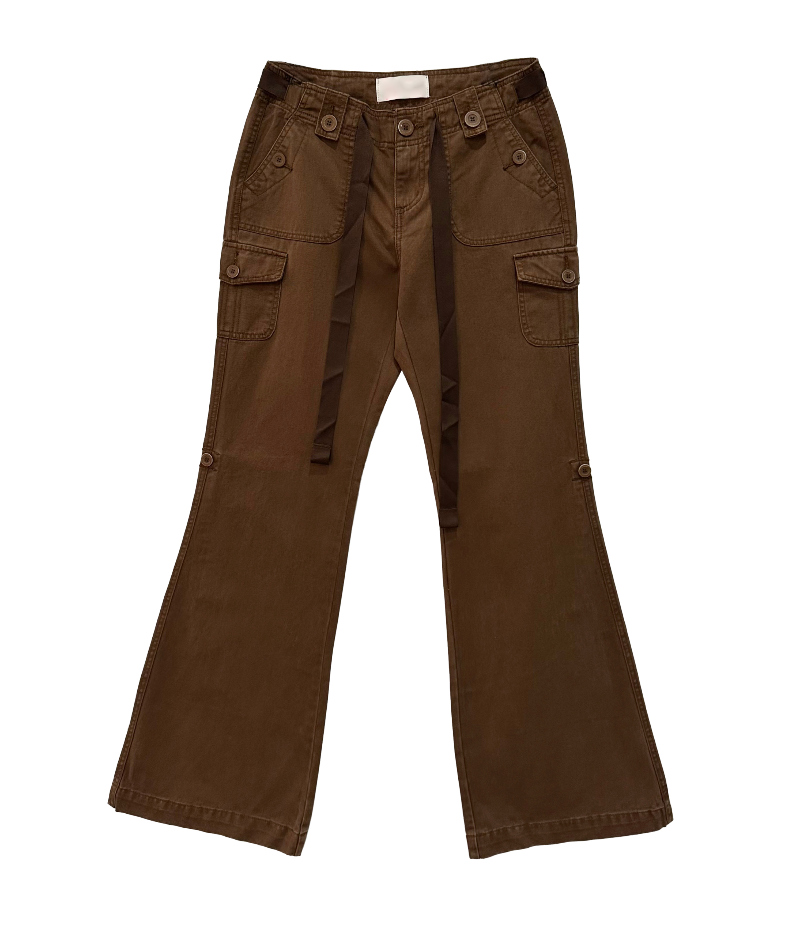 Pants brown color image-S2L1