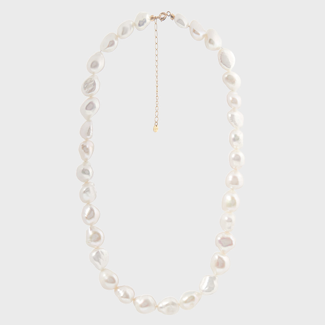 ONDA PEARL NECKLACE IN GOLD