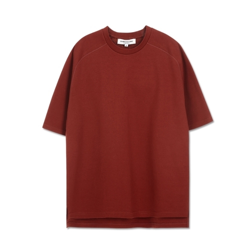 UNISEX Bliss New Raglan T-shirt atb073 - DARK RED