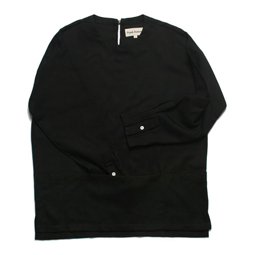 BUCKLE PULLOVER SHIRT(BLACK)