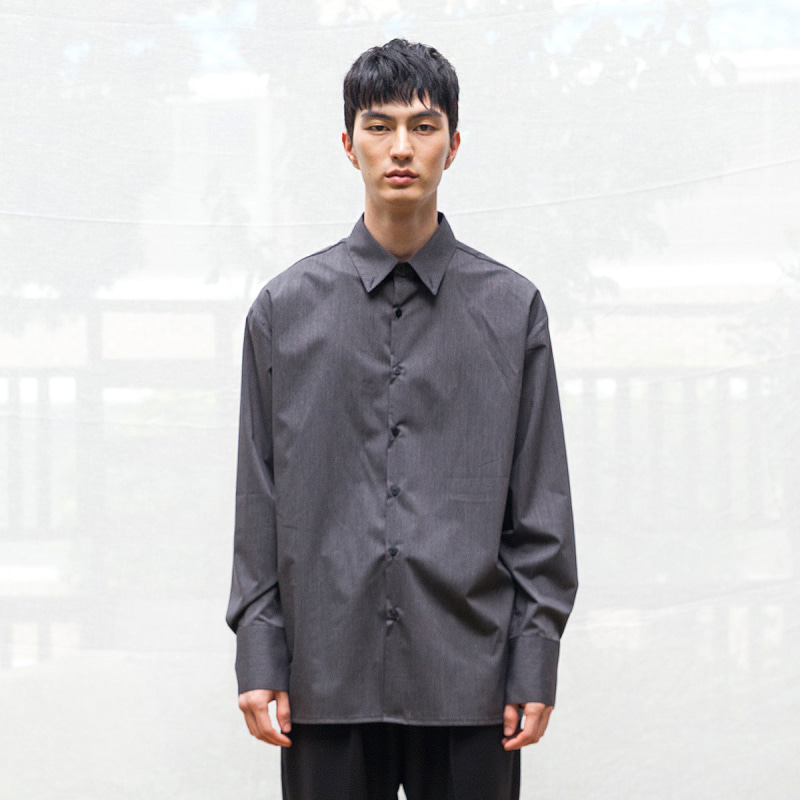 STANDARD LOOSE FIT SHIRTS CHARCOAL