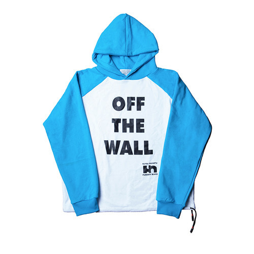 off the wall hoodie ( blue )