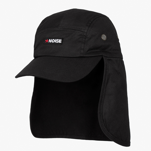 NOISE FLAP CAP_BLACK