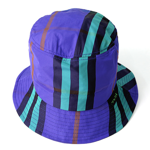 Check Bucket Hat [Purple]