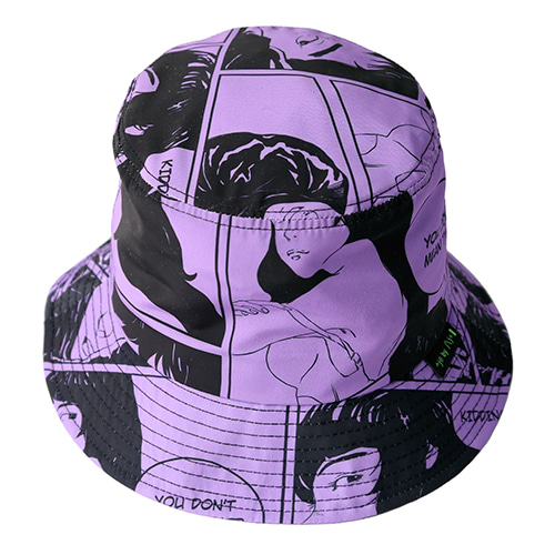 Manga Bucket Hat [Purple]