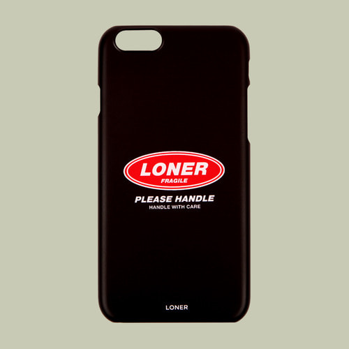 [로너] Loner twofold case-black/red